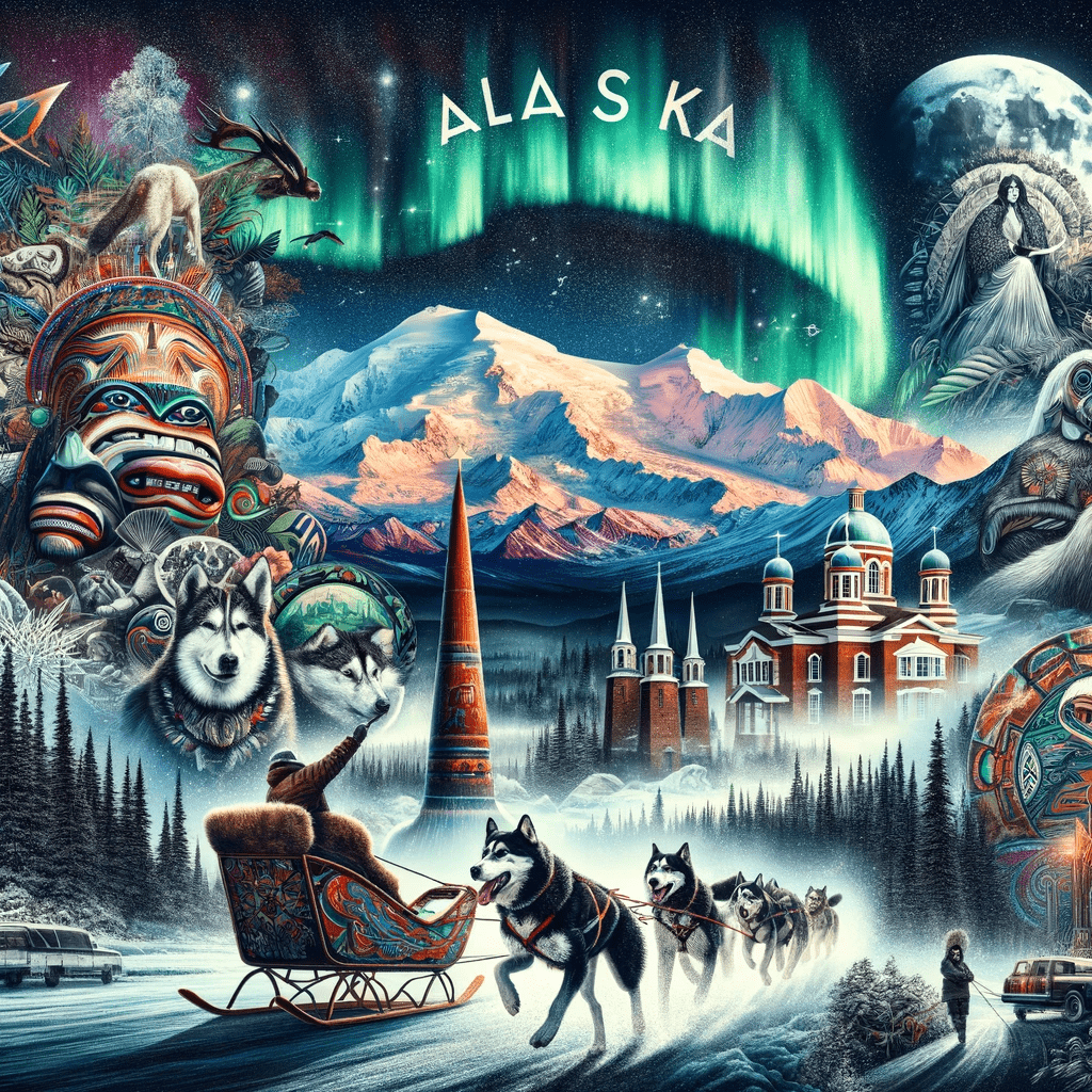 Picture of Alaska landmarks