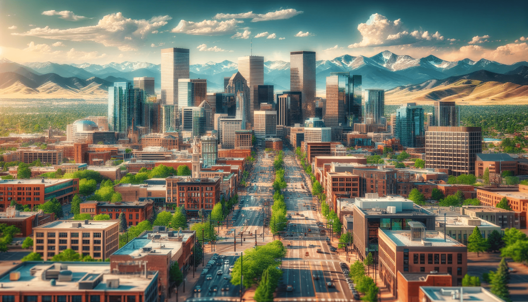 Picture of downtown Denver, Colorado